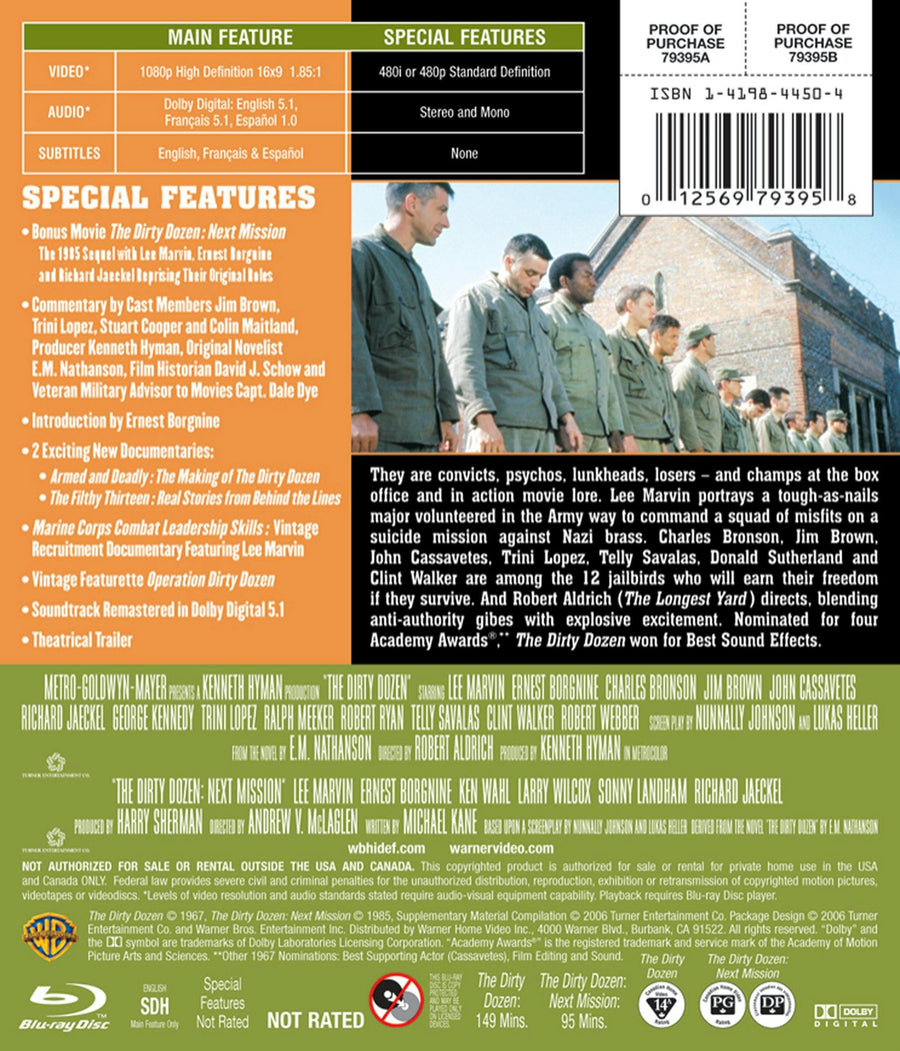The Dirty Dozen [Blu-ray]