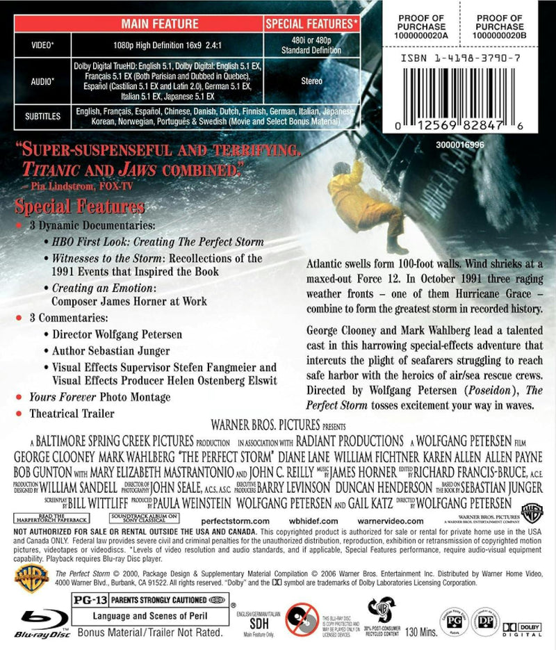 The Perfect Storm [Blu-ray]