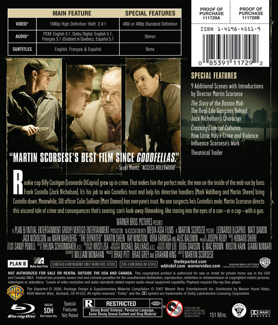 The Departed [Blu-ray]
