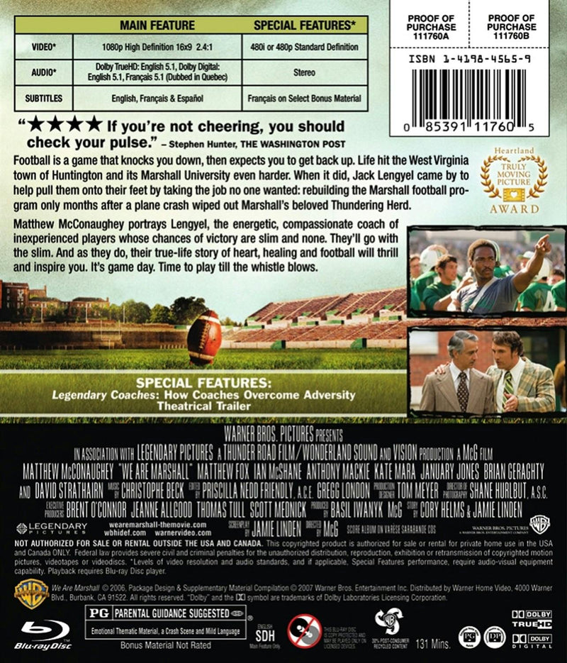 We Are Marshall [Blu-ray]