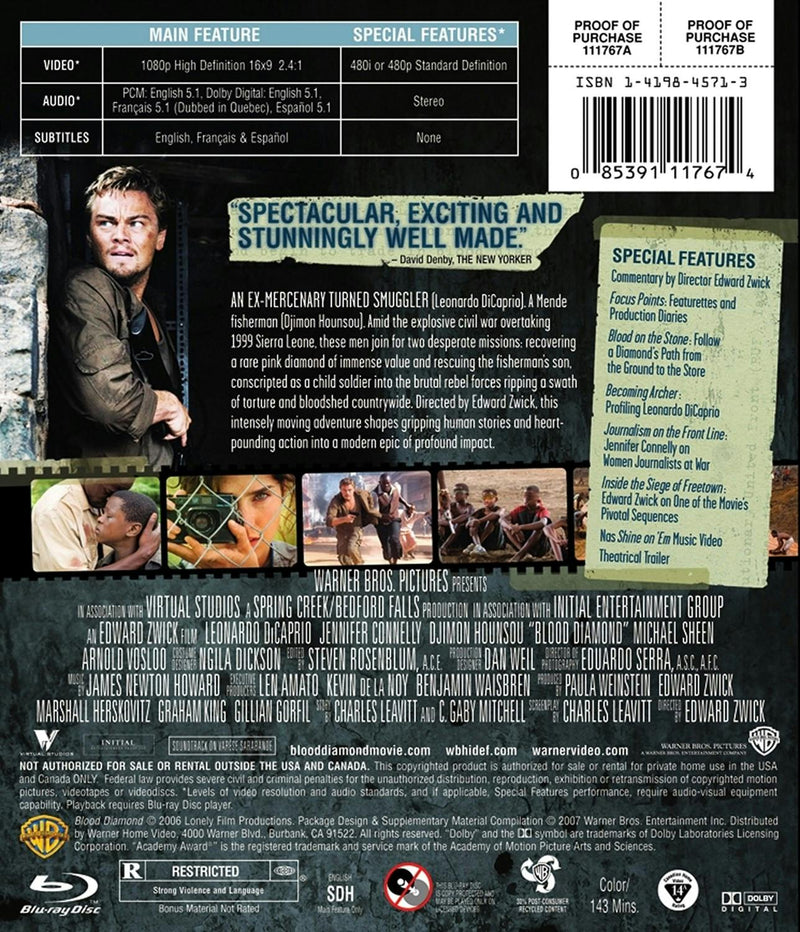 Blood Diamond [Blu-ray]
