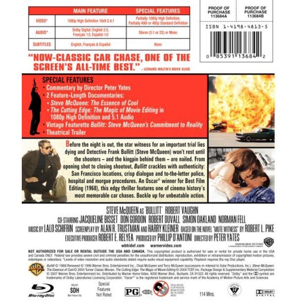 Bullitt [Blu-ray]