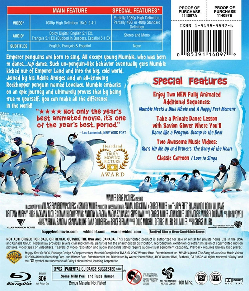 Happy Feet [Blu-ray]
