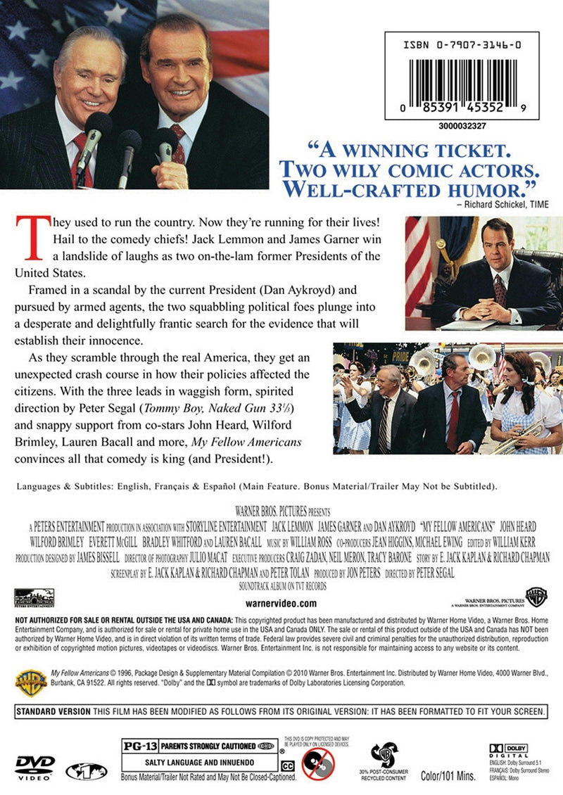 My Fellow Americans [DVD]