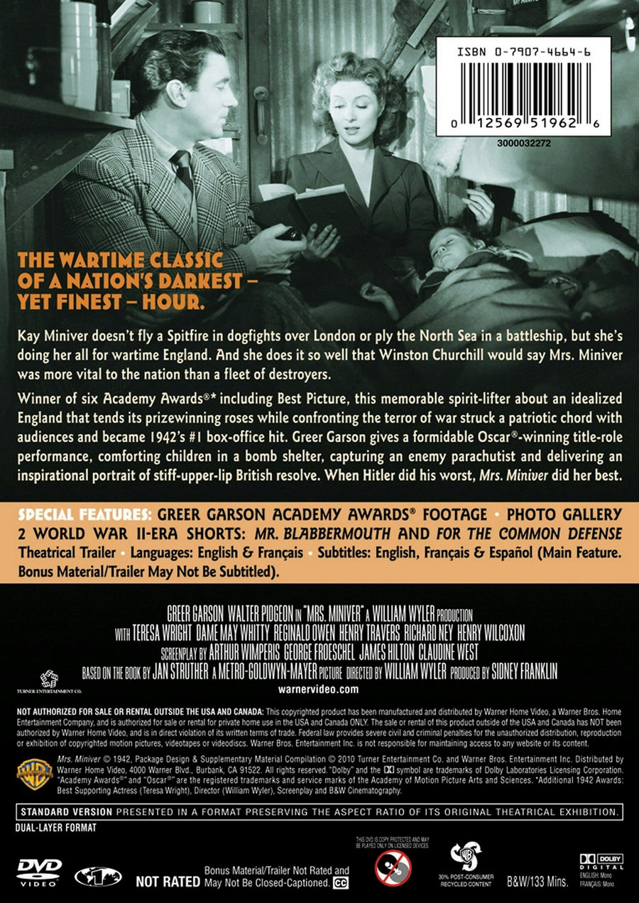 Mrs. Miniver [DVD]