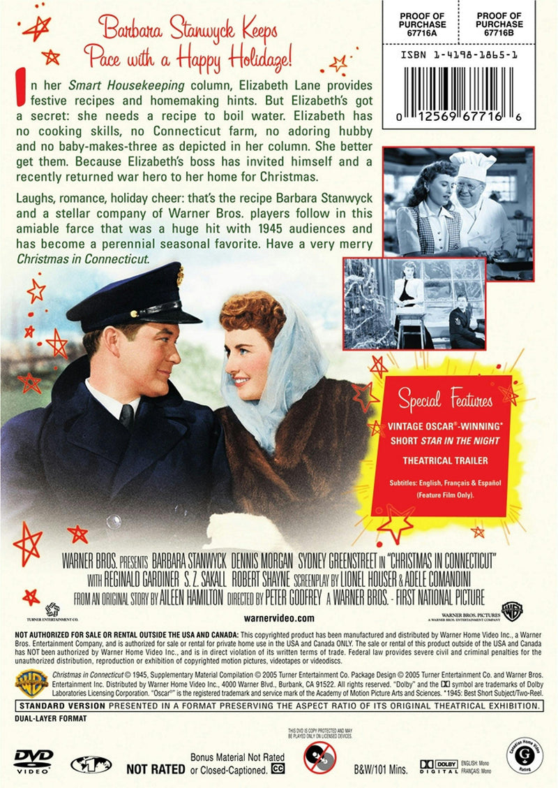 Christmas In Connecticut [DVD]