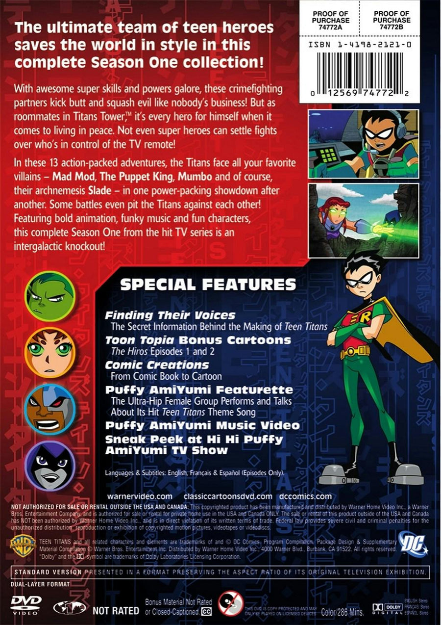 Teen Titans: The Complete First Season [DVD]
