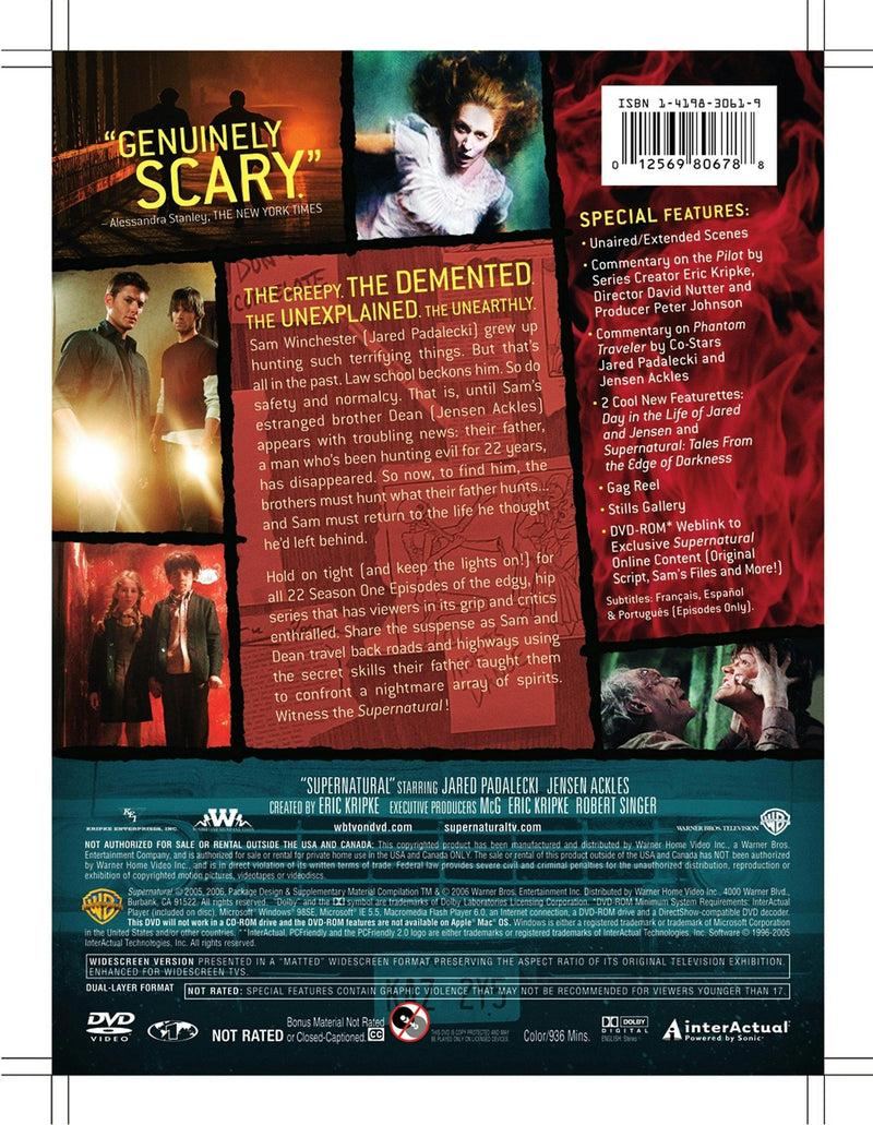 Supernatural: The Complete First Season (DVD Widescreen) [DVD]
