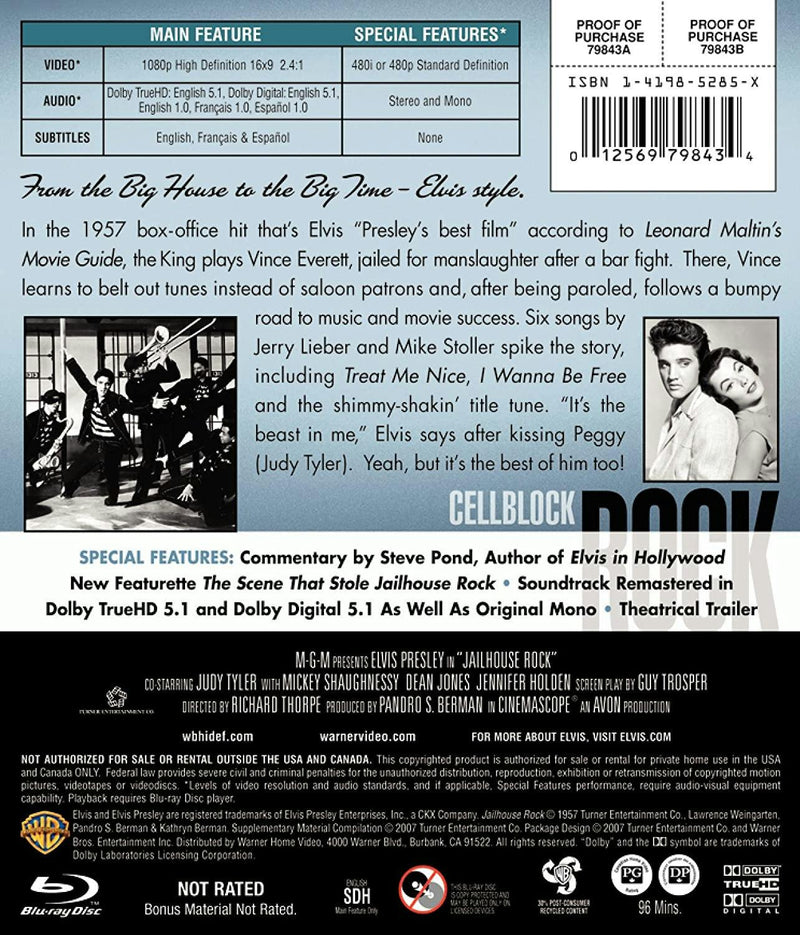 Jailhouse Rock [Blu-Ray]