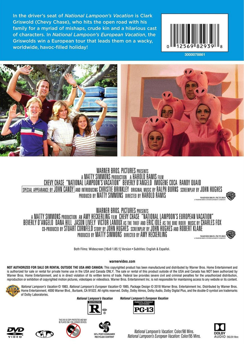 National Lampoon's Vacation/European Vacation (DVD Double Feature) [DVD]