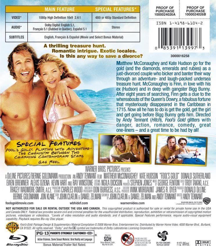 Fool's Gold [Blu-ray]
