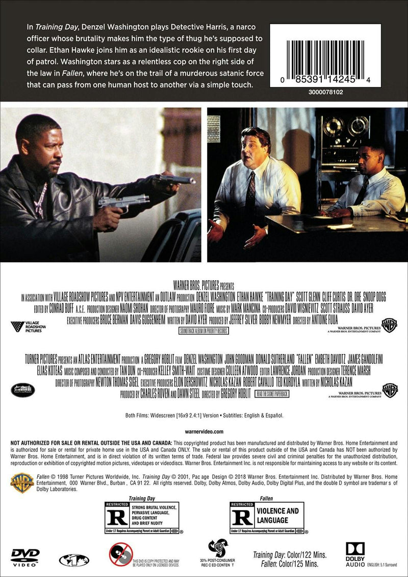Training Day/Fallen (DVD Double Feature) [DVD]