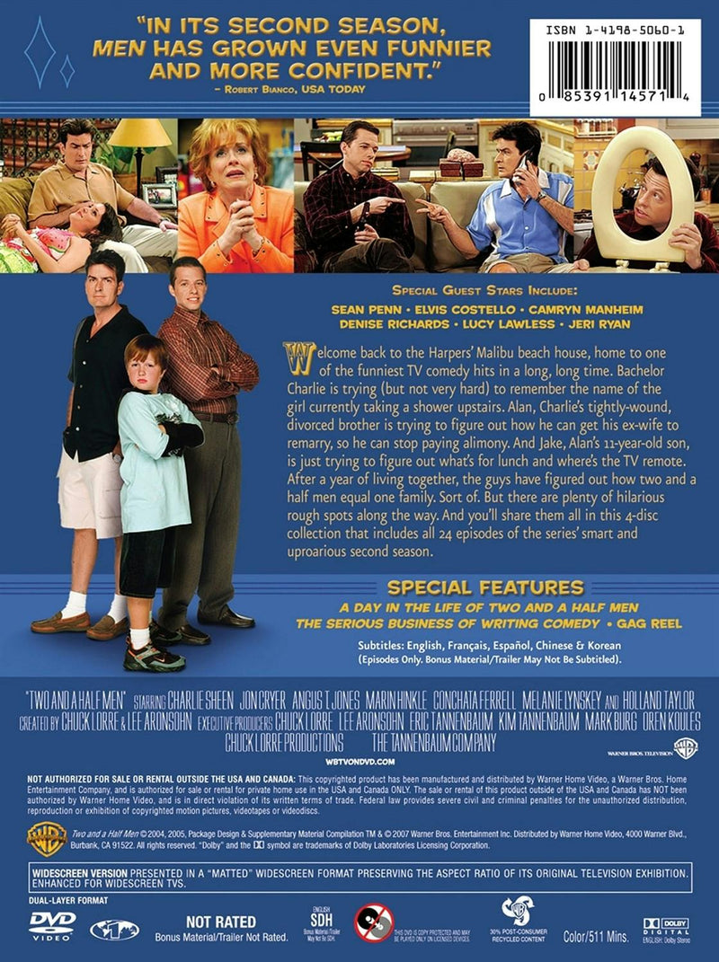 Two and a Half Men: The Complete Second Season [DVD]