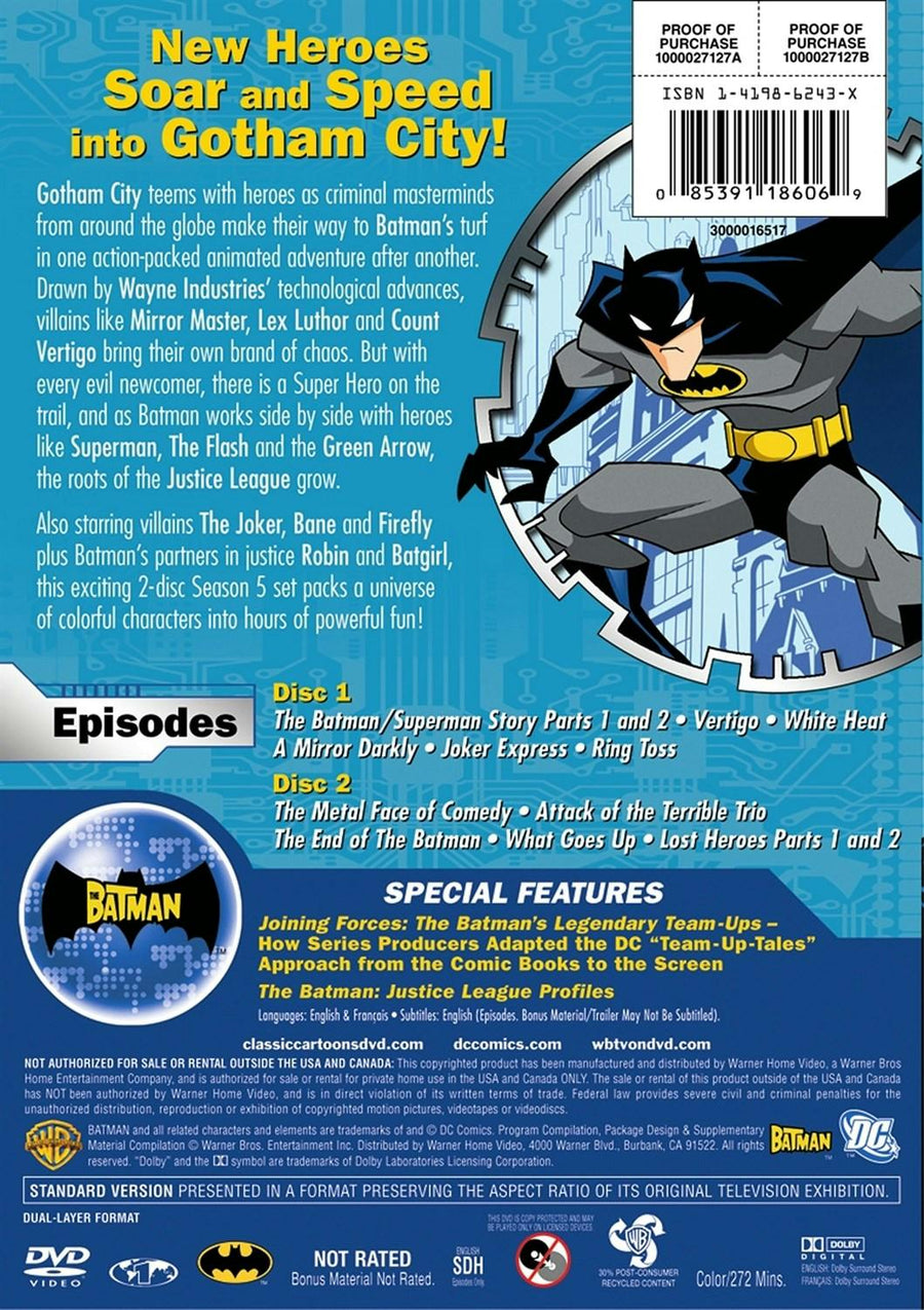 The Batman: The Complete Fifth Season [DVD]