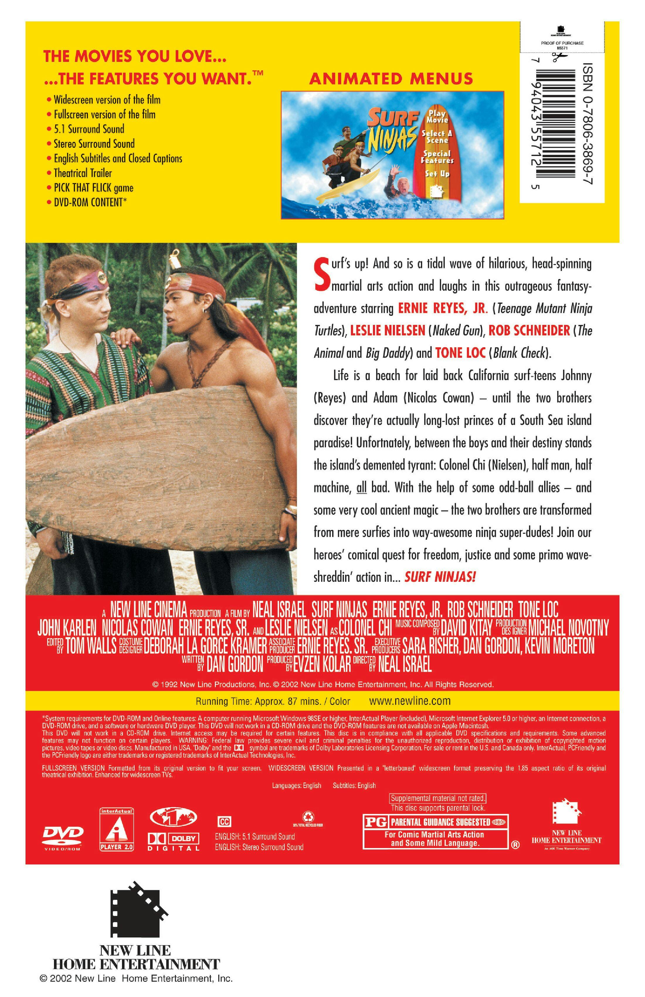 Surf Ninjas [DVD] – GRUV Entertainment