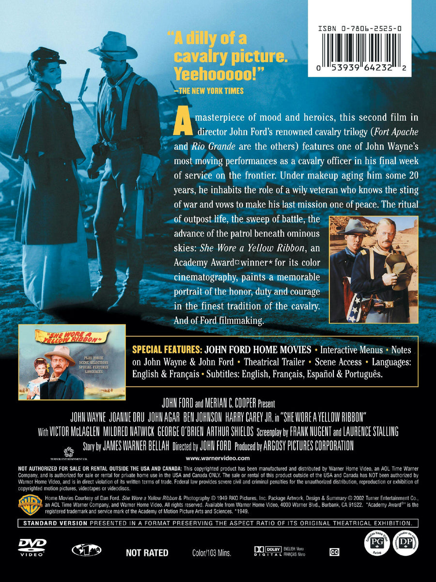 She Wore a Yellow Ribbon (DVD Full Screen) [DVD]