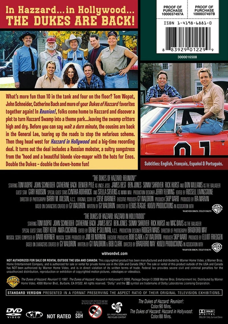 The Dukes of Hazzard - 2-movie Collection (DVD Double Feature) [DVD]