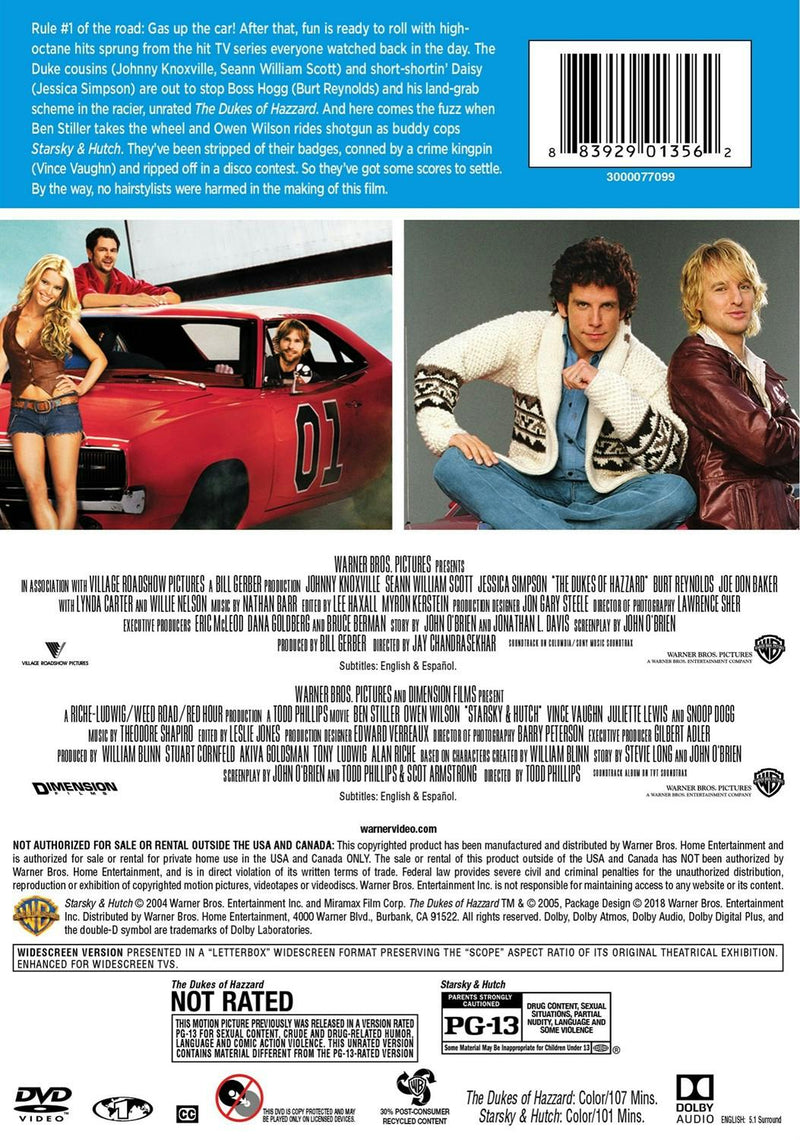 Dukes of Hazzard (DVD Double Feature) [DVD]