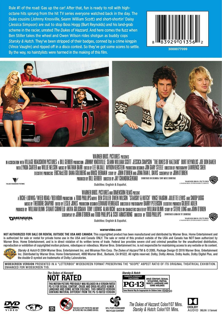 Dukes of Hazzard (DVD Double Feature) [DVD]