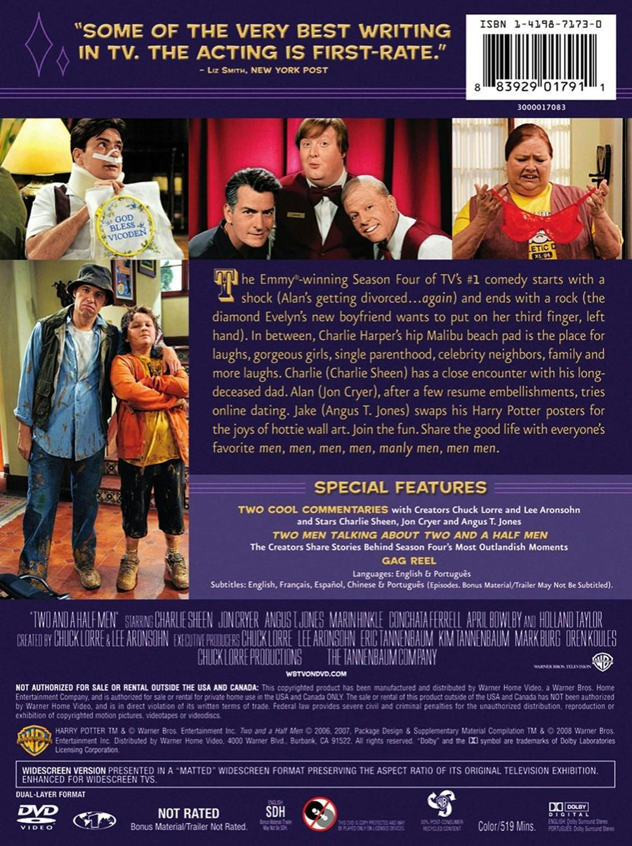Two and Half Men: The Complete Fourth Season [DVD]