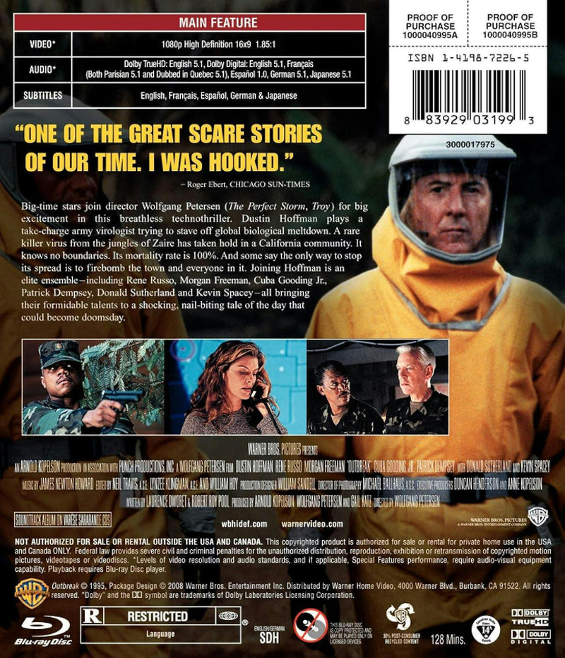 Outbreak [Blu-ray]
