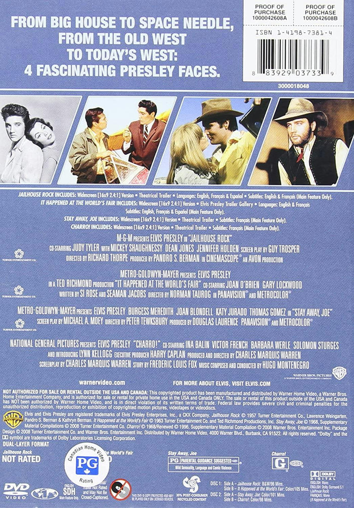 4 Film Favorites: Elvis Presley Classics (Box Set) [DVD]