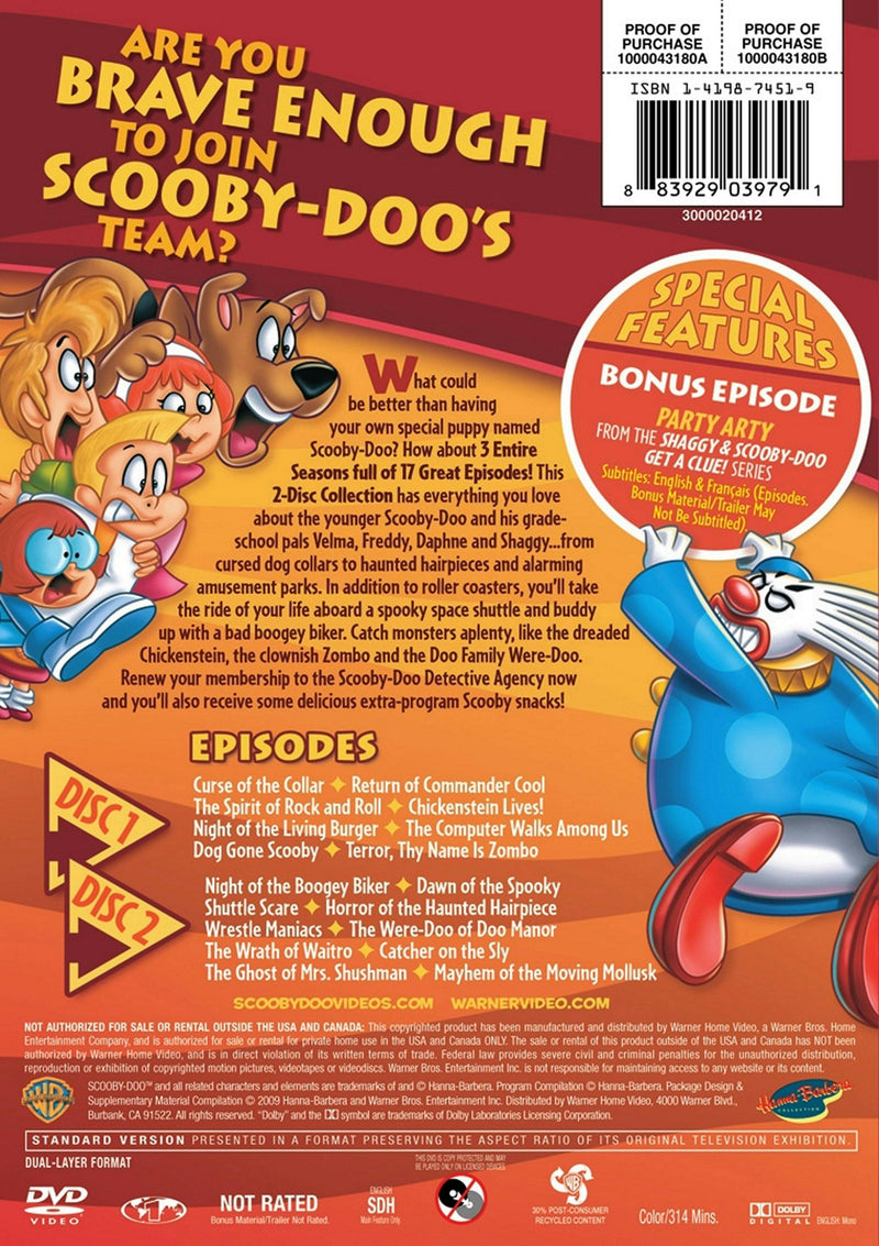 A Pup Named Scooby-Doo: Complete Seasons 2-4 [DVD]