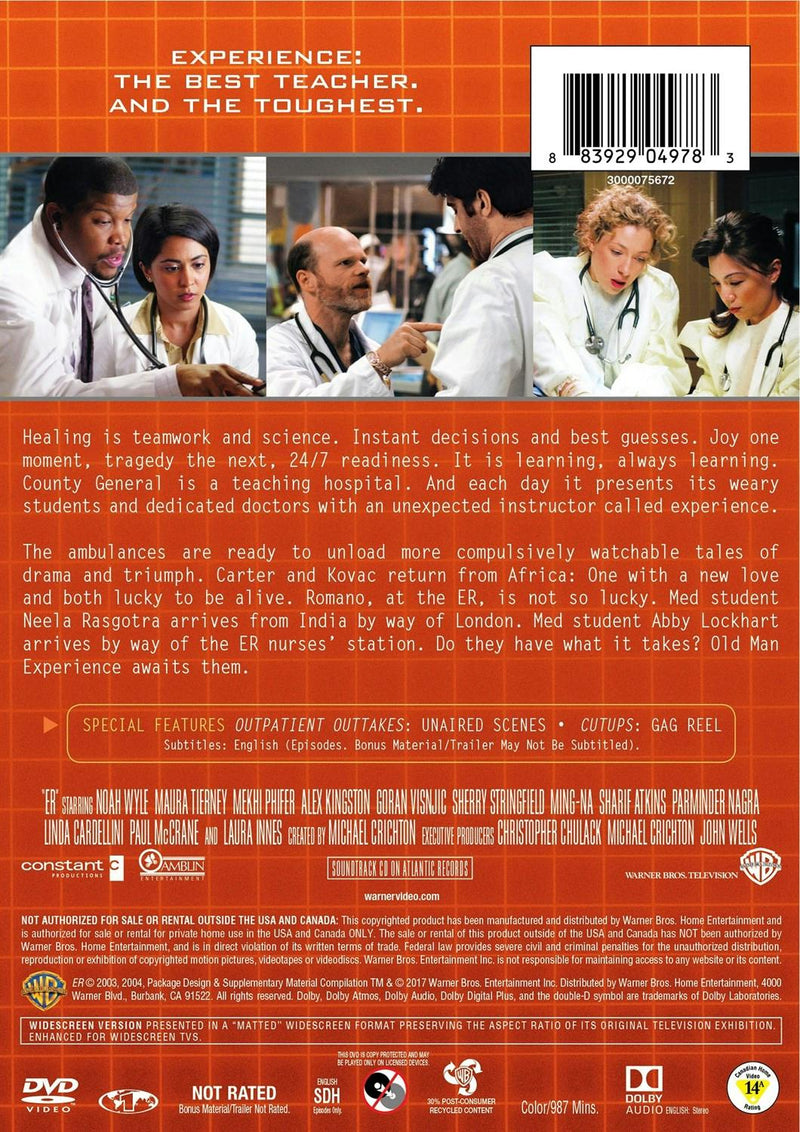 E.R.: The Complete Tenth Season (DVD Widescreen) [DVD]