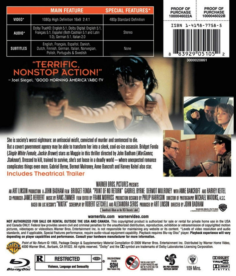 Point of No Return [Blu-ray]