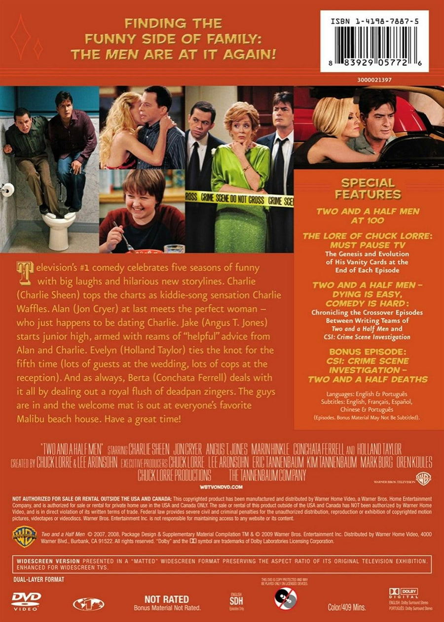 TWO AND A HALF MEN: THE COMPLETE FIFTH SEASON (DVD Widescreen) [DVD]