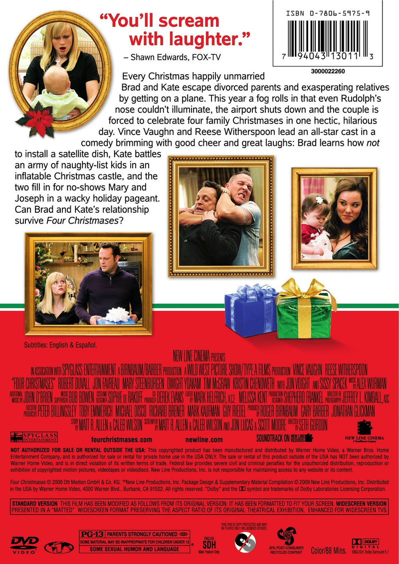 Four Christmases [DVD]