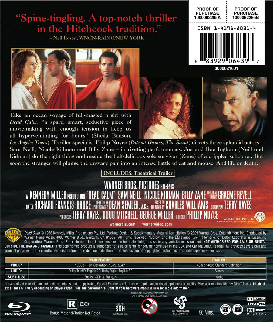 Dead Calm [Blu-ray]
