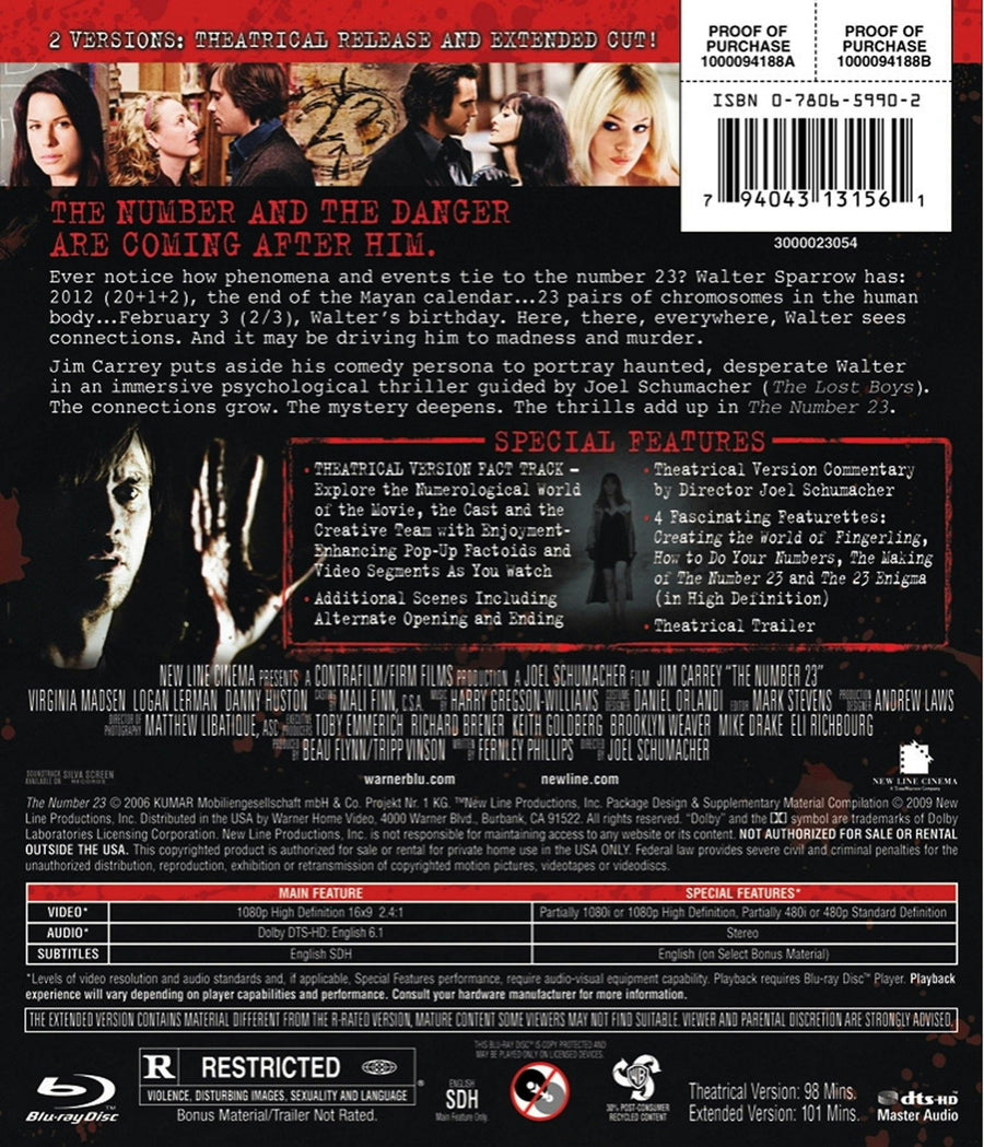 Number 23 (Blu-ray Uncut) [Blu-ray]