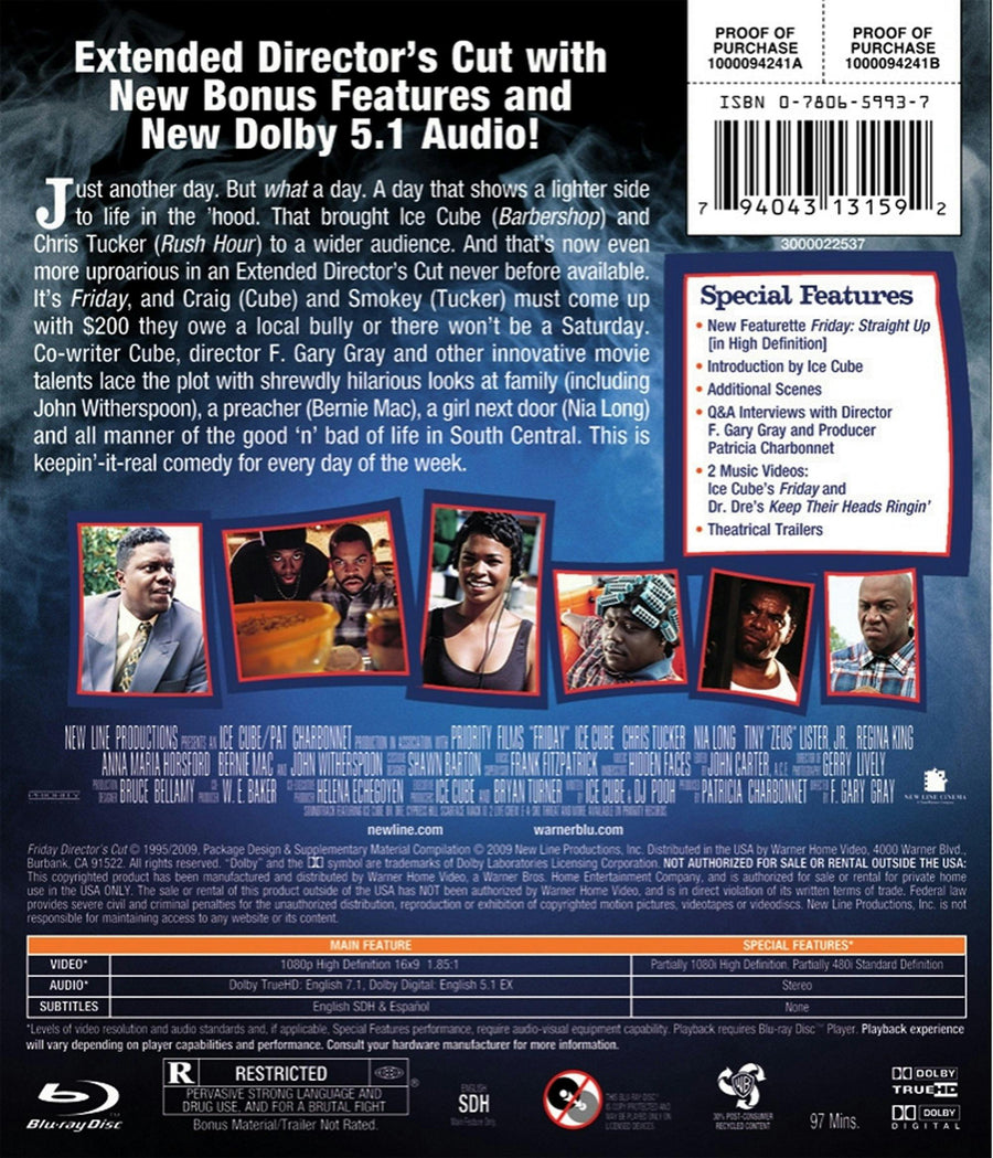 Friday: Director's Cut (Blu-ray Director's Cut) [Blu-ray]