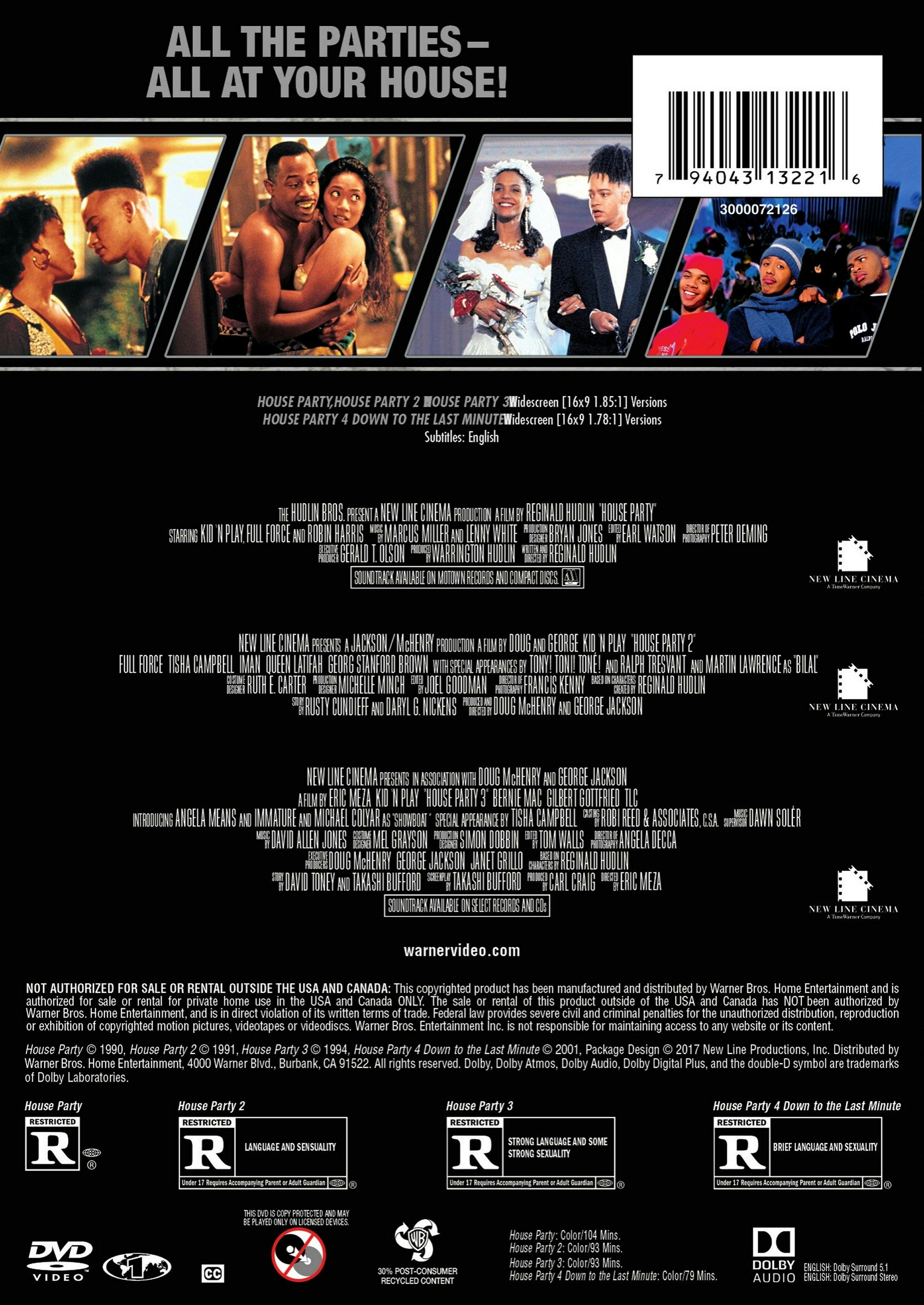 その他 Regency House Party [DVD] House Party 4 (DVD, 2001) 794043529528| eBay