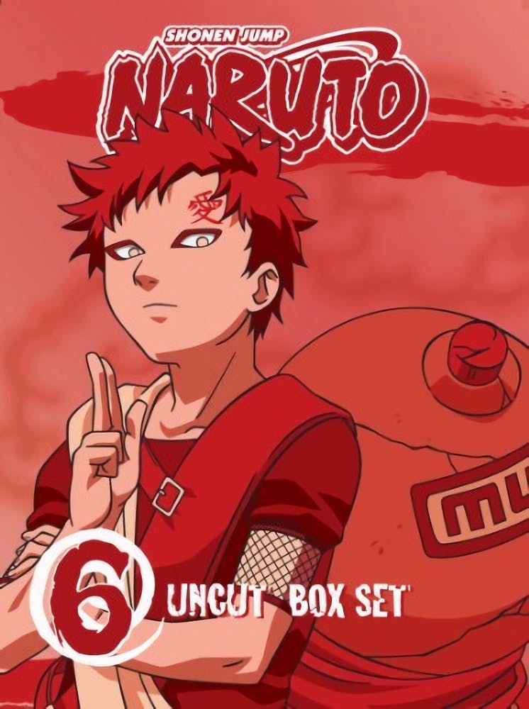 Naruto Uncut Box Set 6 [DVD]