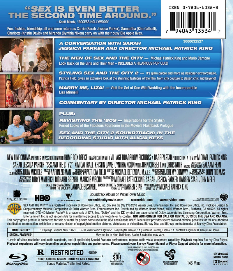 Sex and the City 2 [Blu-ray]