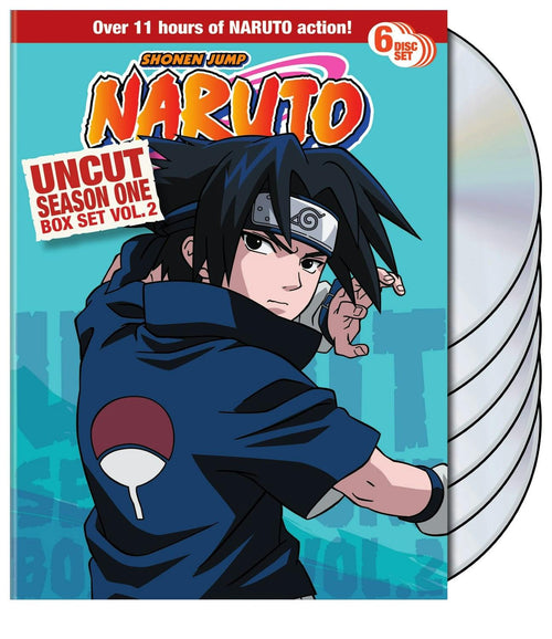 Naruto Uncut Season 1 Vol 2 Box Set [DVD]