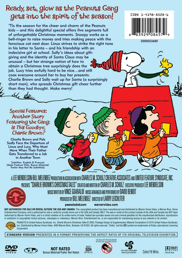 Charlie Brown: Charlie Brown's Christmas Tales [DVD]