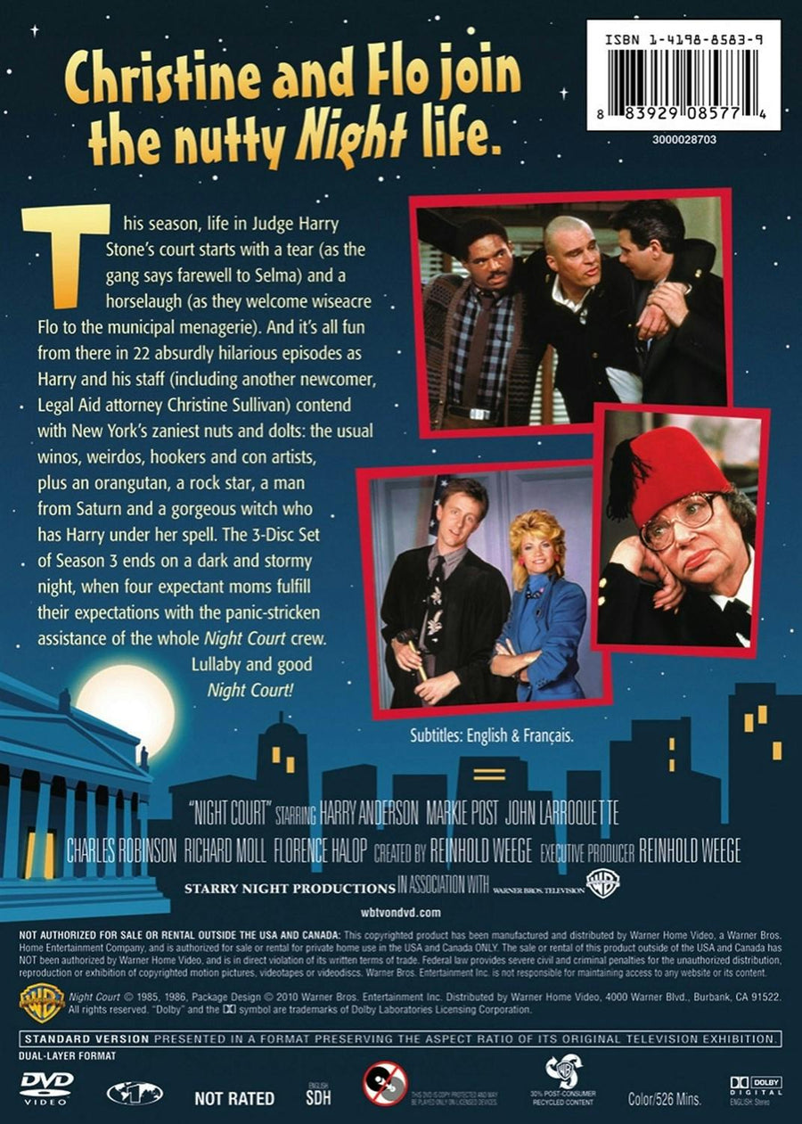 Night Court: The Complete Third Season [DVD]