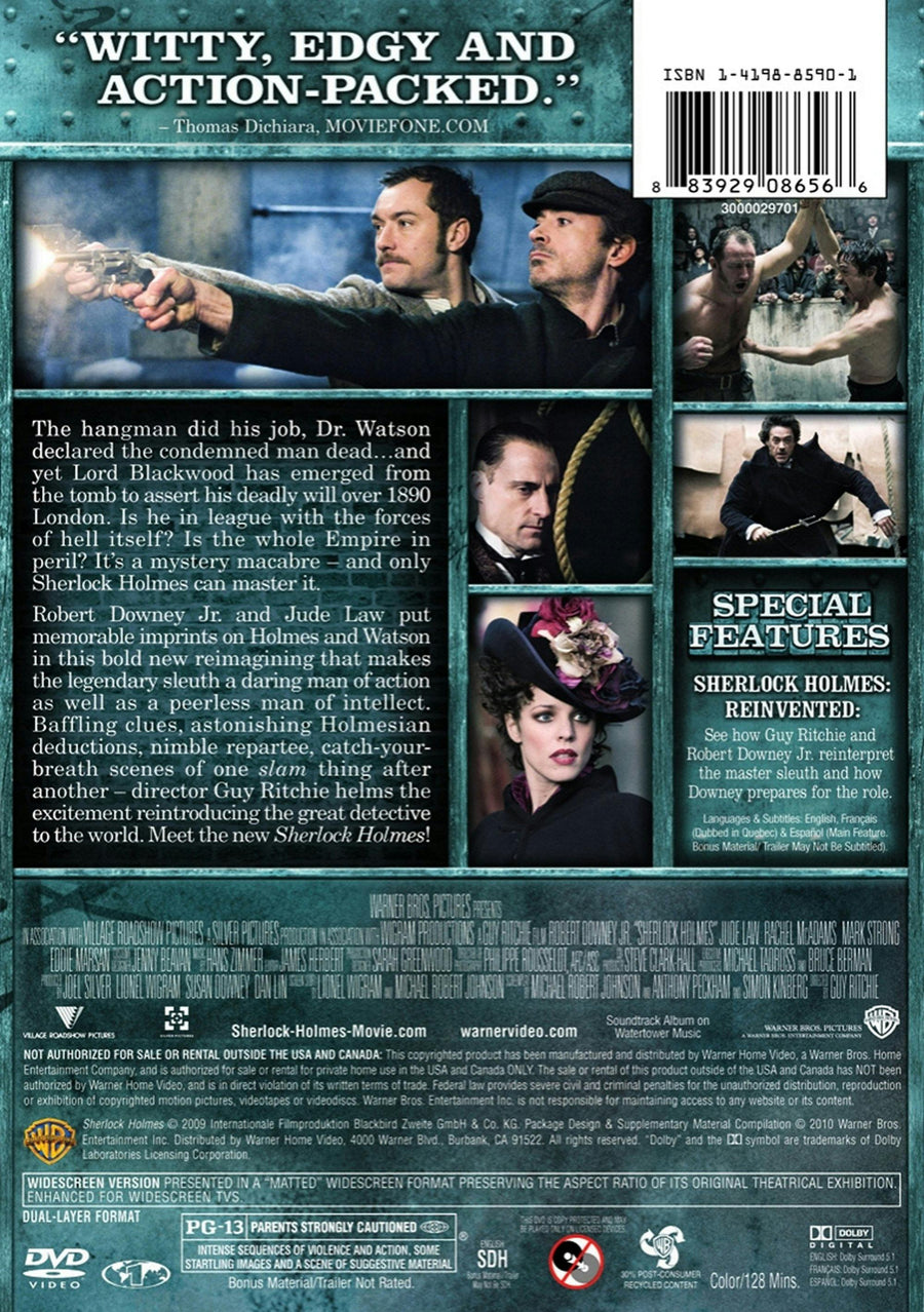 Sherlock Holmes (DVD Widescreen) [DVD]