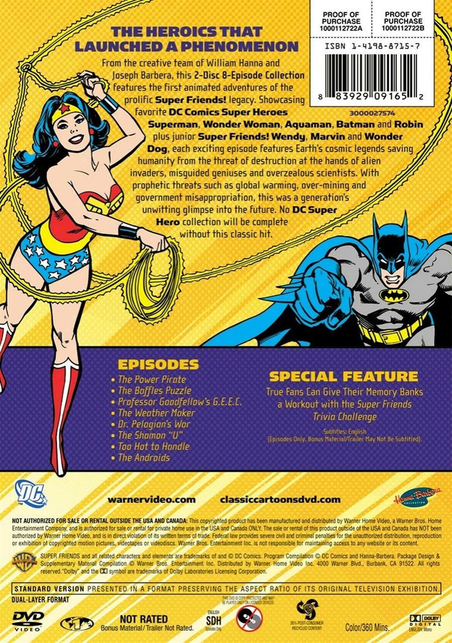 The Super Friends: Season One, Volume One [DVD]
