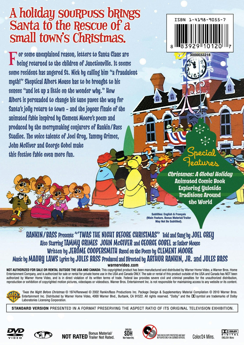 'Twas the Night Before Christmas (Deluxe Edition) [DVD]