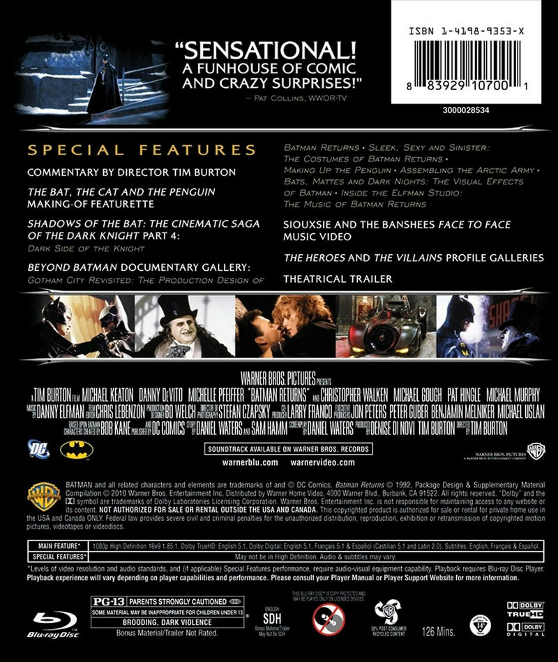 Batman Returns [Blu-ray]