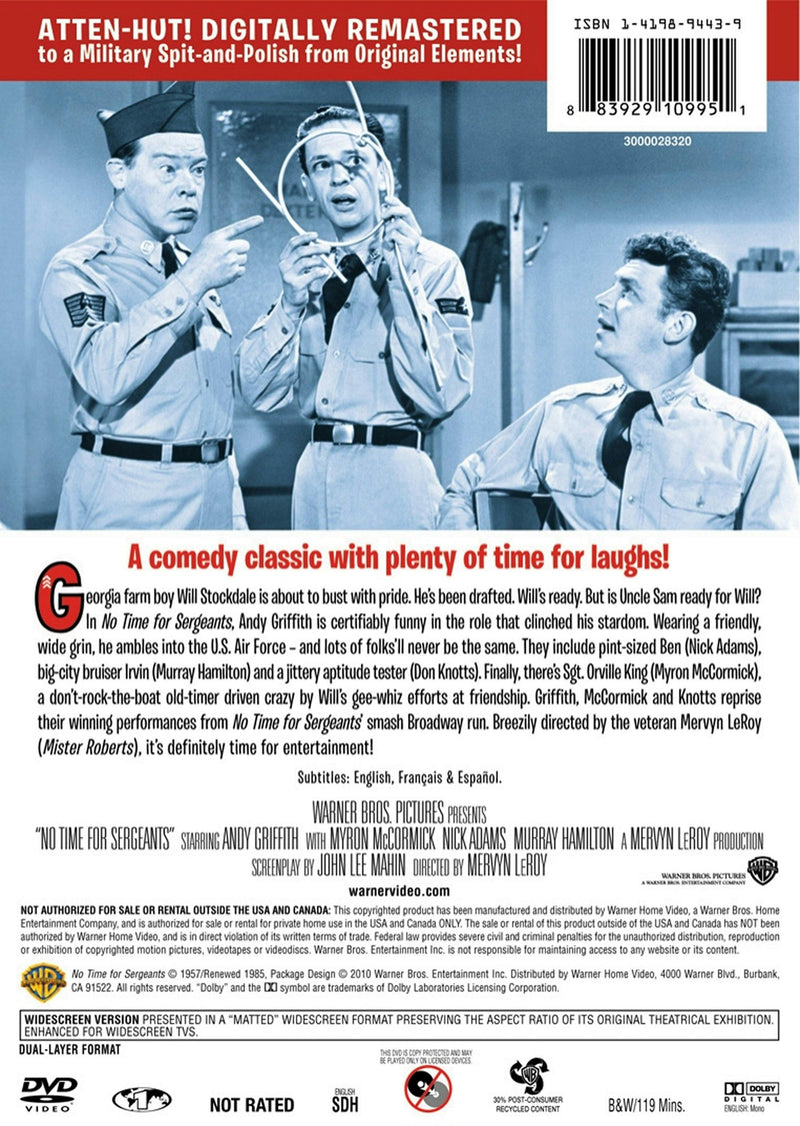 No Time for Sergeants [DVD]