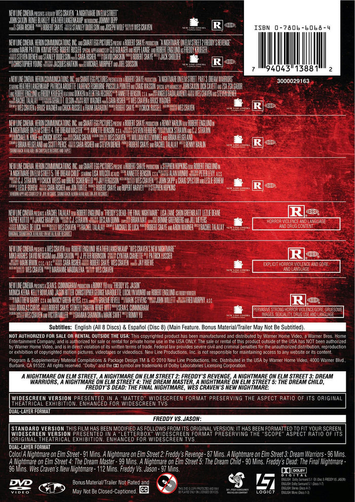 Nightmare on Elm Street Collection [DVD]