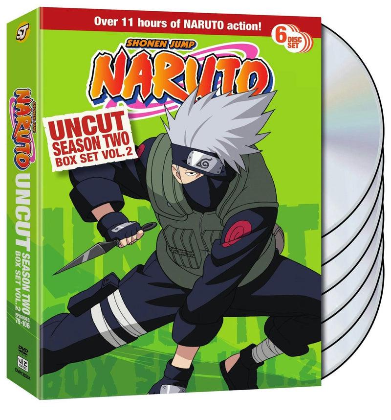Naruto Uncut Season 2 Vol 2 Box Set (DVD Set) [DVD]