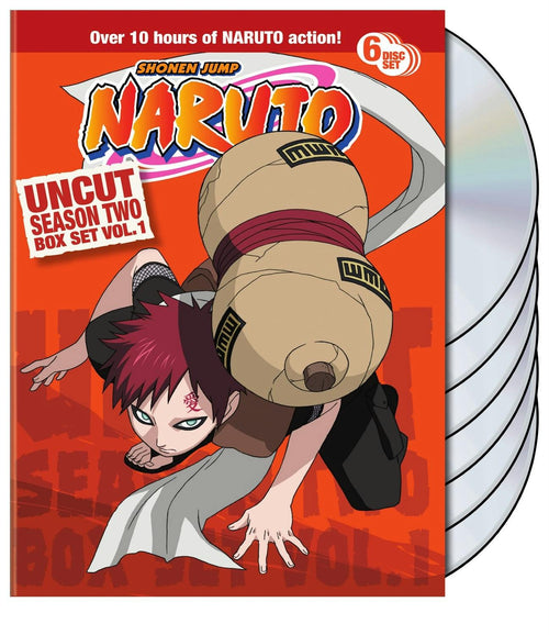Naruto Uncut Season 2 Vol 1 Box Set [DVD]