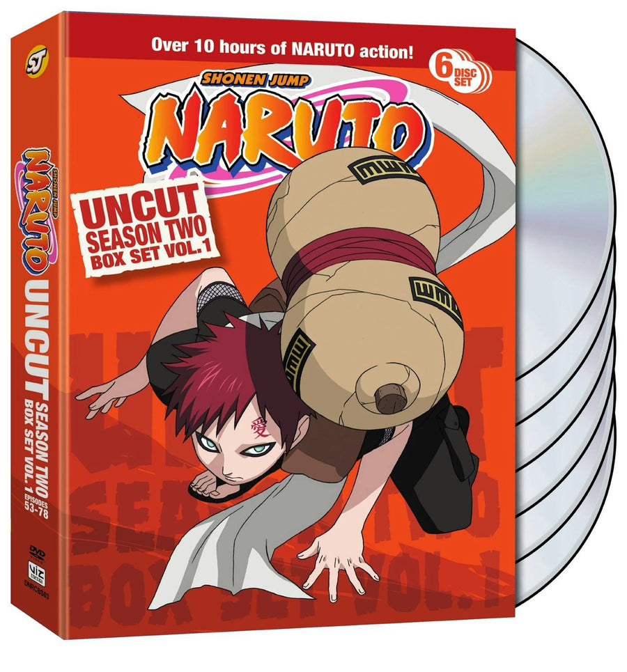 Naruto Uncut Season 2 Vol 1 Box Set [DVD]