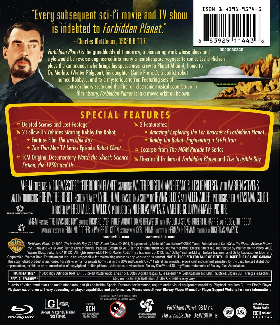 Forbidden Planet [Blu-ray]